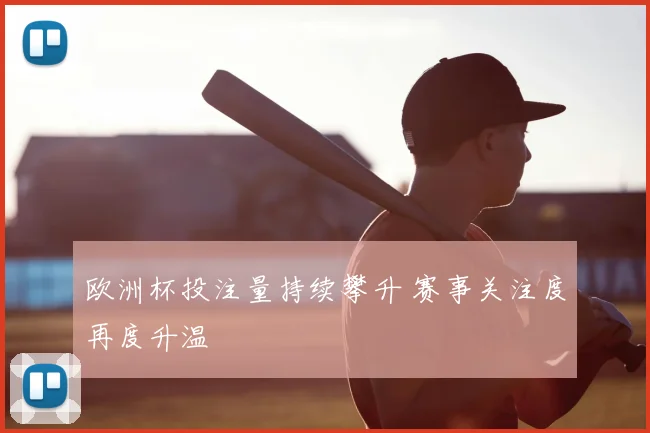 欧洲杯投注量持续攀升 赛事关注度再度升温